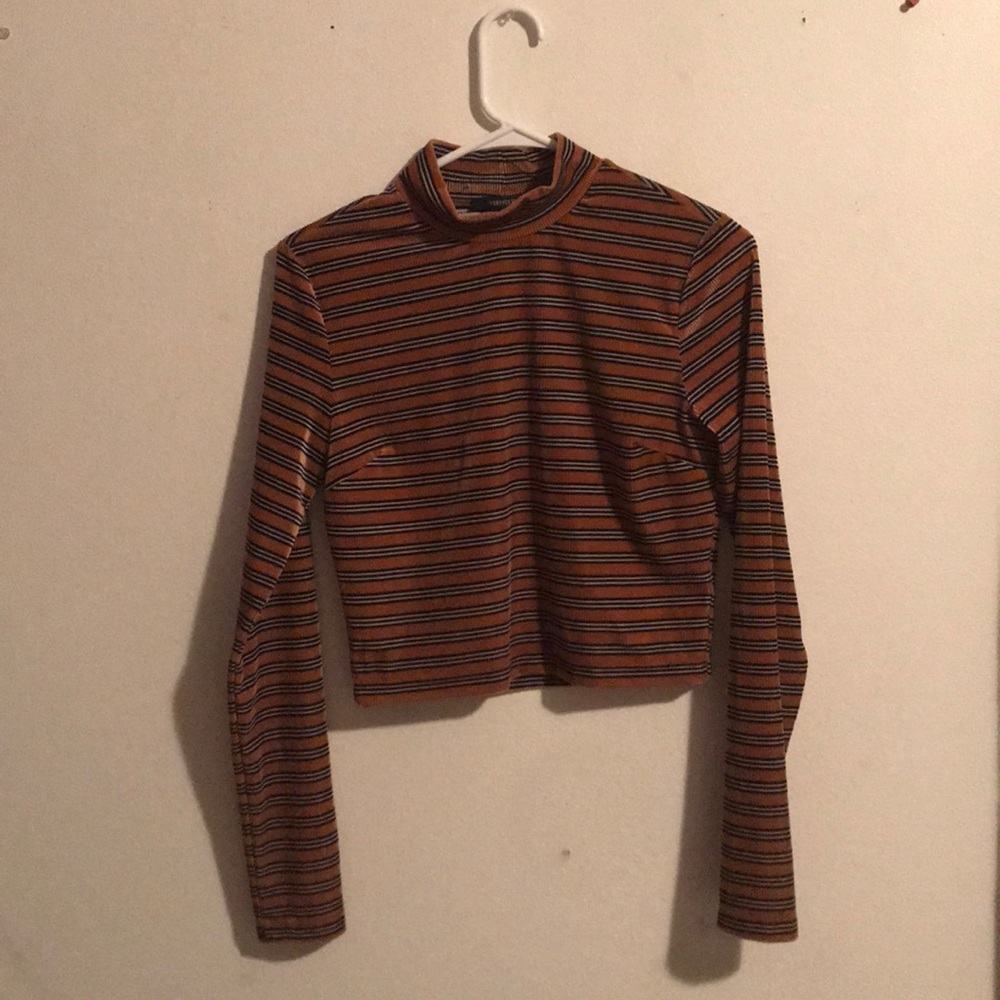 corduroy crop top